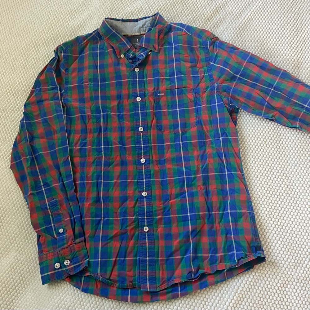 Hawkings McGill plaid button up